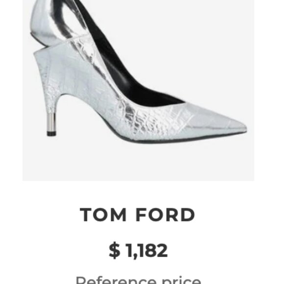 Tom Ford Heels Snake Silver EU 38.5, 39 - Picture 9 of 9